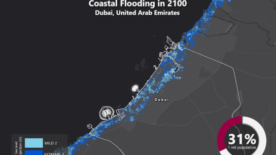 Sea Level Rise Projection Map – Dubai