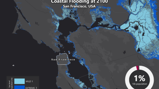 Sea Level Rise Projection Map – San Francisco Bay