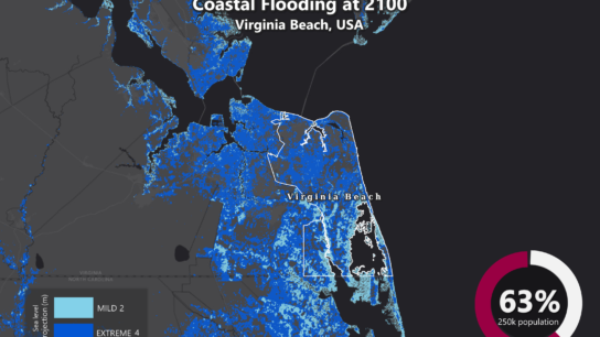 Sea Level Rise Projection Map – Virginia Beach