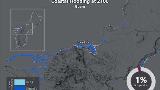 Sea Level Rise Projection Map – Guam