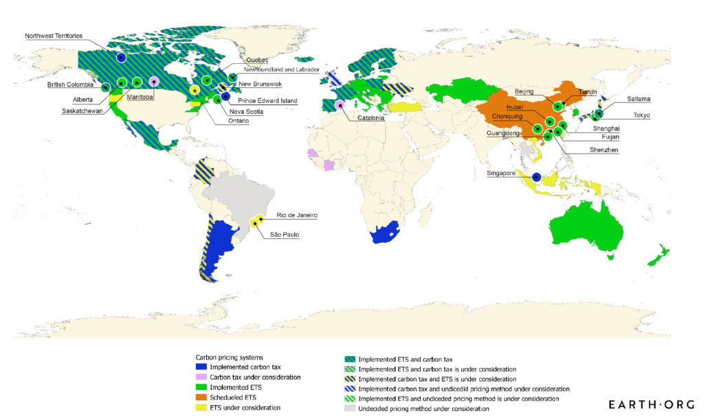 carbon pricing map simon papai