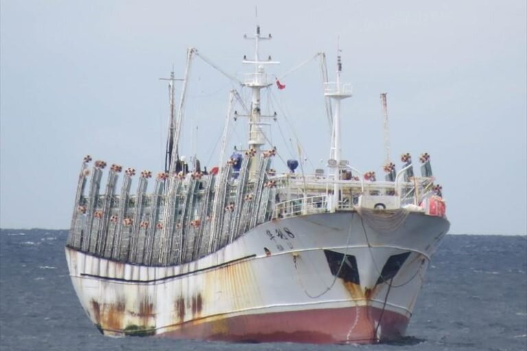 chinese vessels illegal fishing