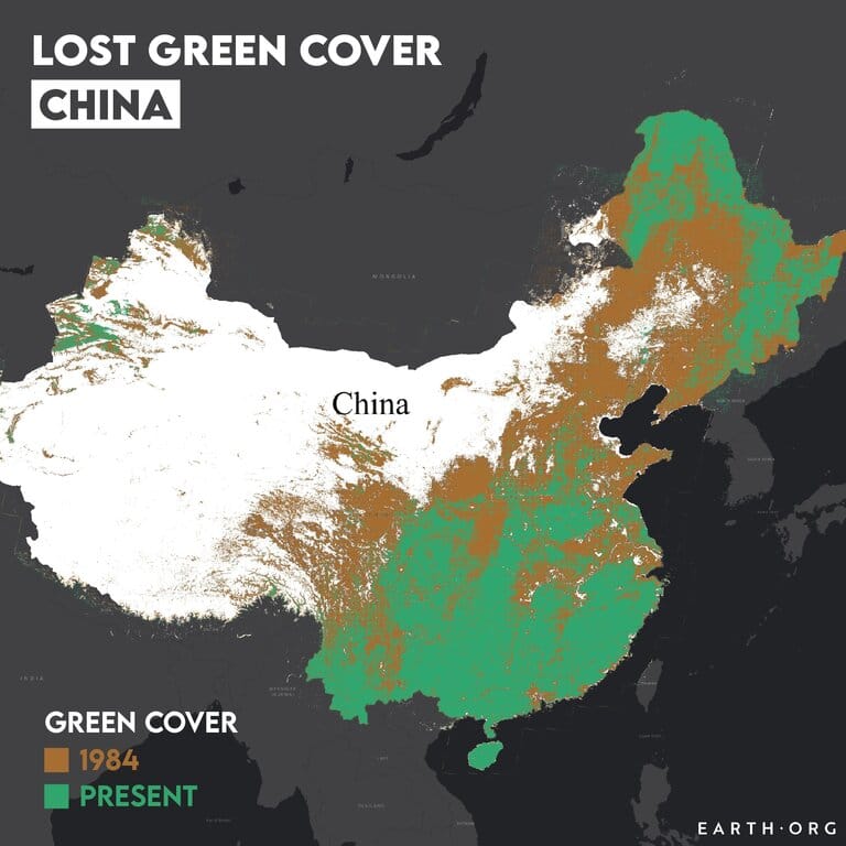 great green wall of china