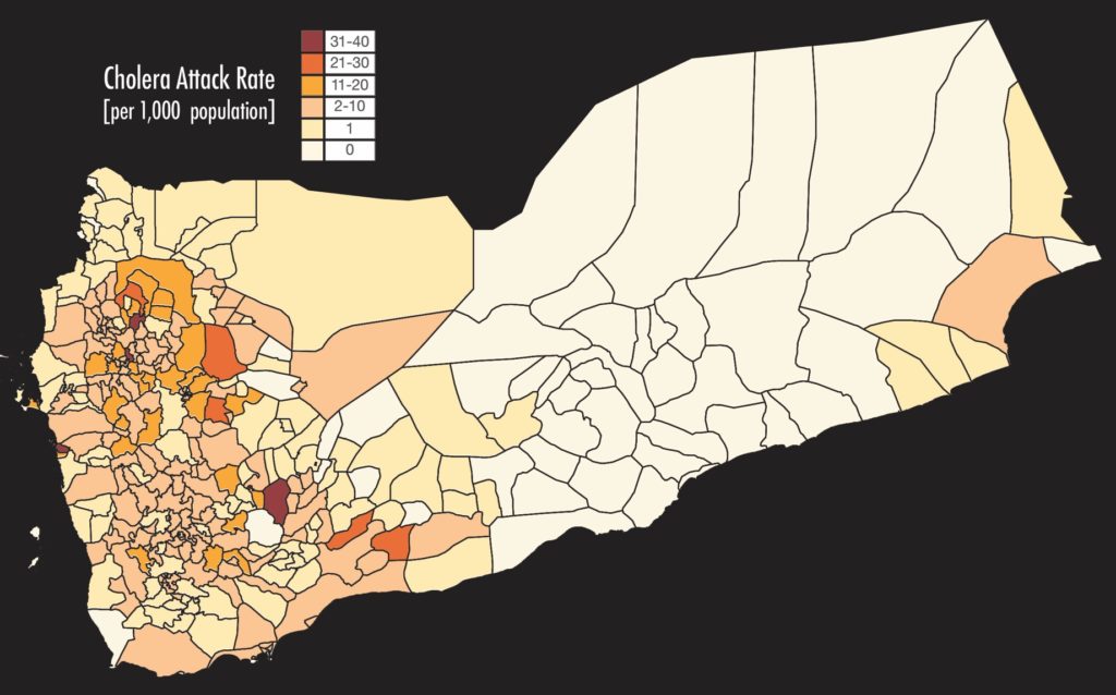 cholera outbreak prediction satellite