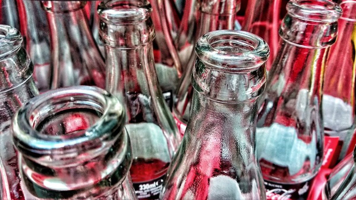 Glass Storage Bottle Jar, Glass Jars Bottle Juice