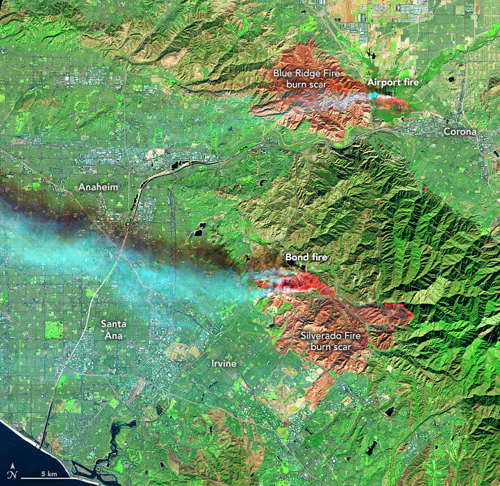 california fall fires 2020 burn scars