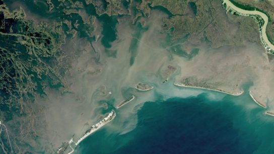 NASA Imagery: Louisiana is Losing its Coastline