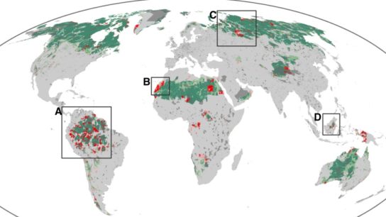 5 Countries Hold the Majority of Remaining Wilderness