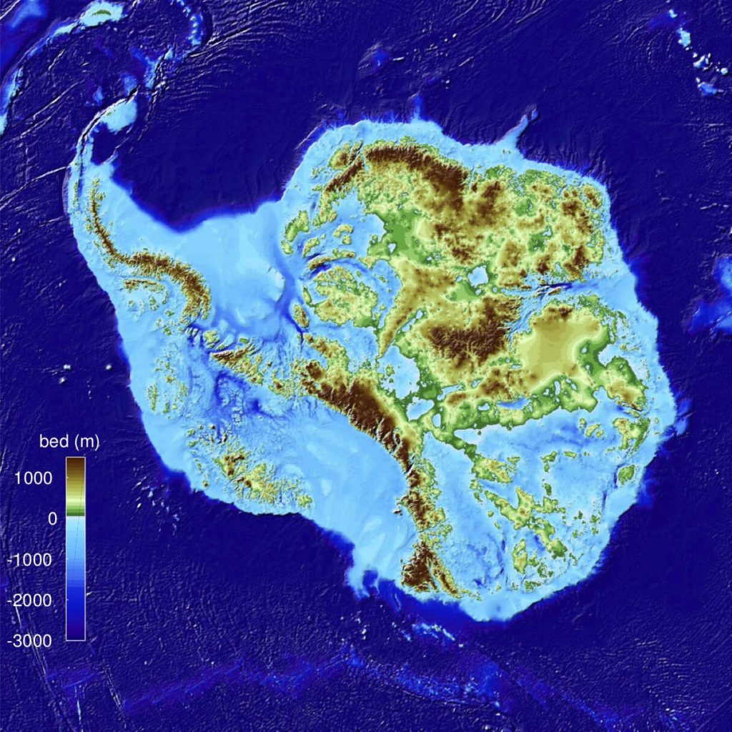 antarctica without its ice shelves