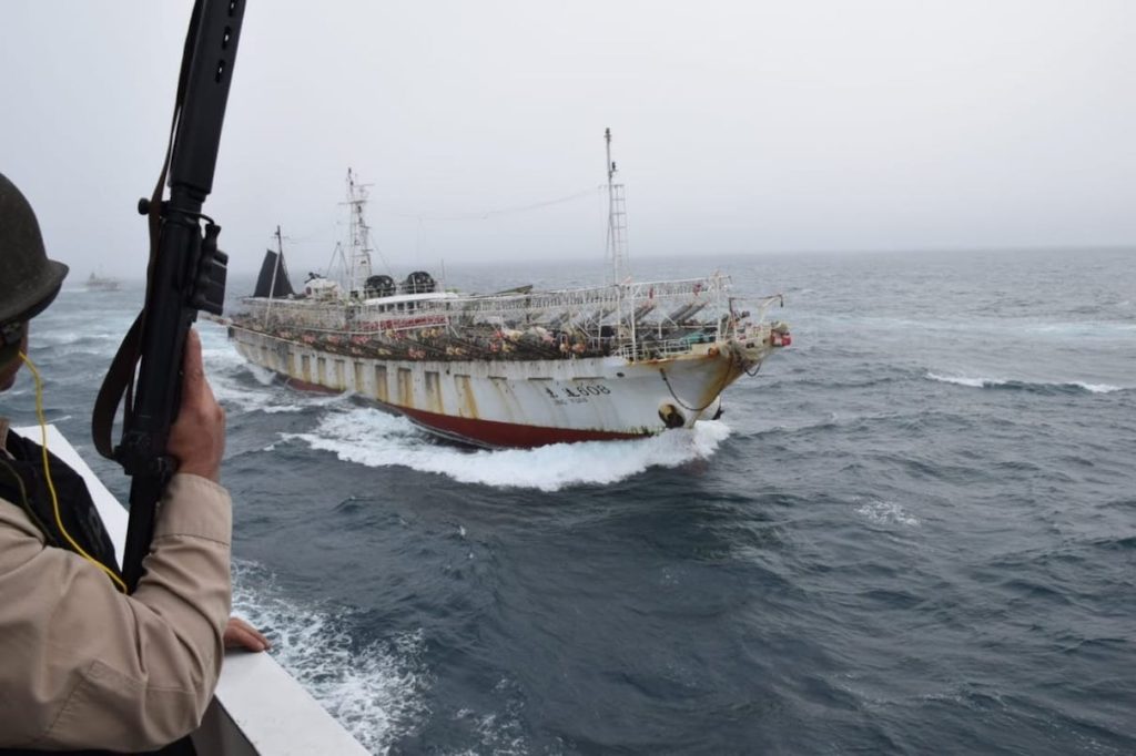 ‘Dark’ Ships Off Argentina Ring Alarms Over Possible Illegal Fishing
