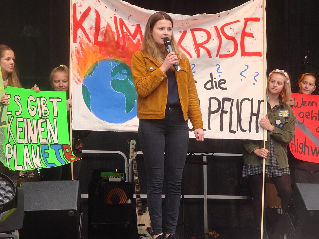 global climate action, climate activists, Luisa Neubauer
