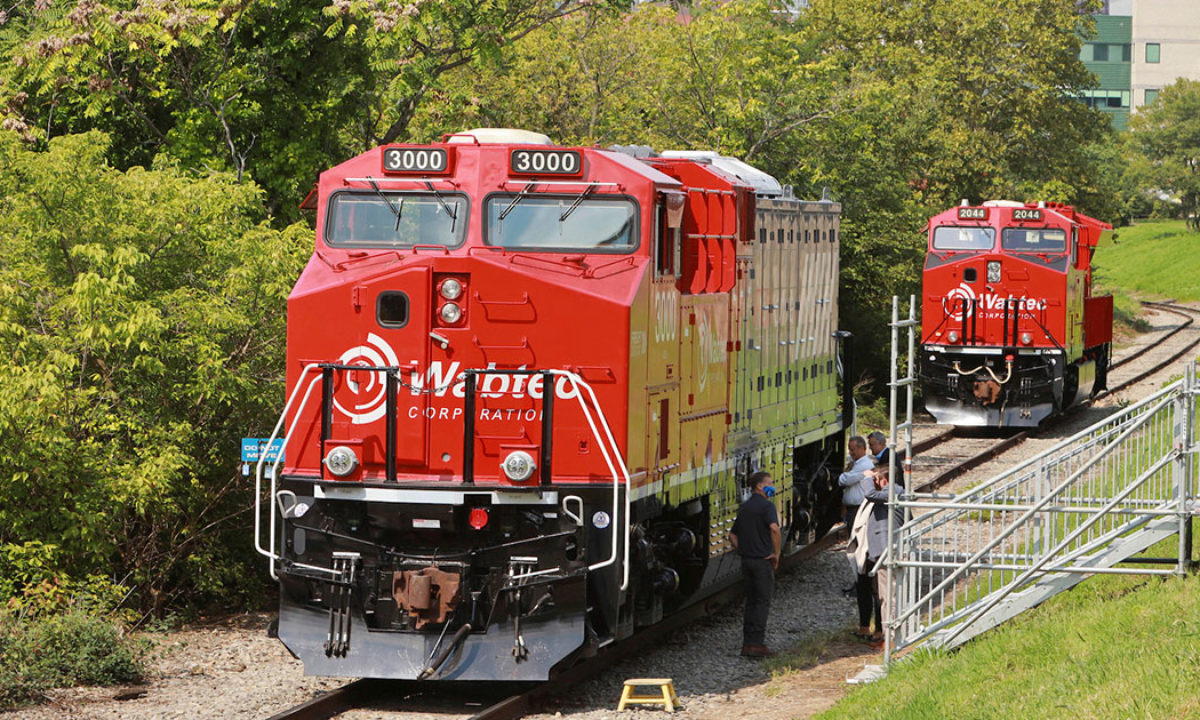 World's First Battery-Powered Electric Freight Train Unveils in