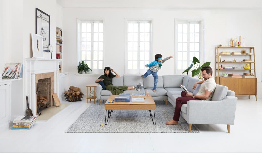 sustainable furniture companies, burrow