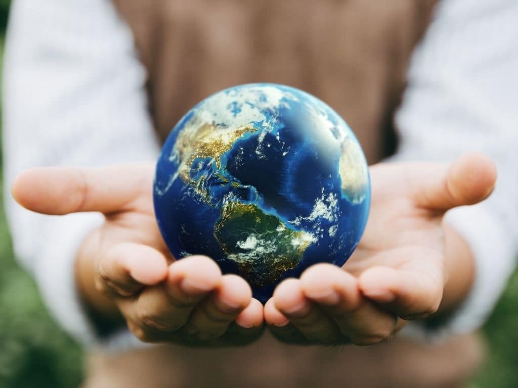 earth day facts; planet earth; earth hands