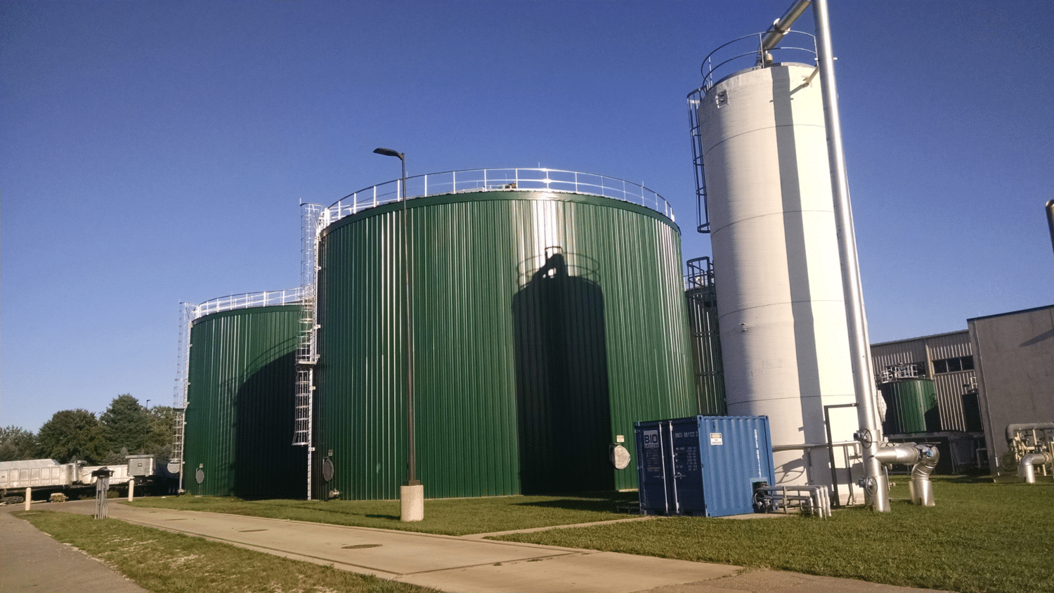 The Fremont Regional Digester found in Michigan, the United States processes food and organic waste. Source: Fremont Regional Digester