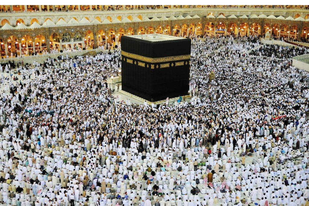 Hajj; Islamic pilgrimage to Mecca, Saudi Arabia