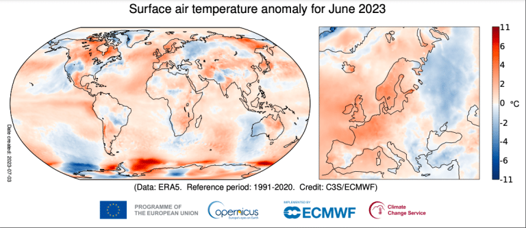 World Records Hottest June in History Amid Historic Heatwaves and ...