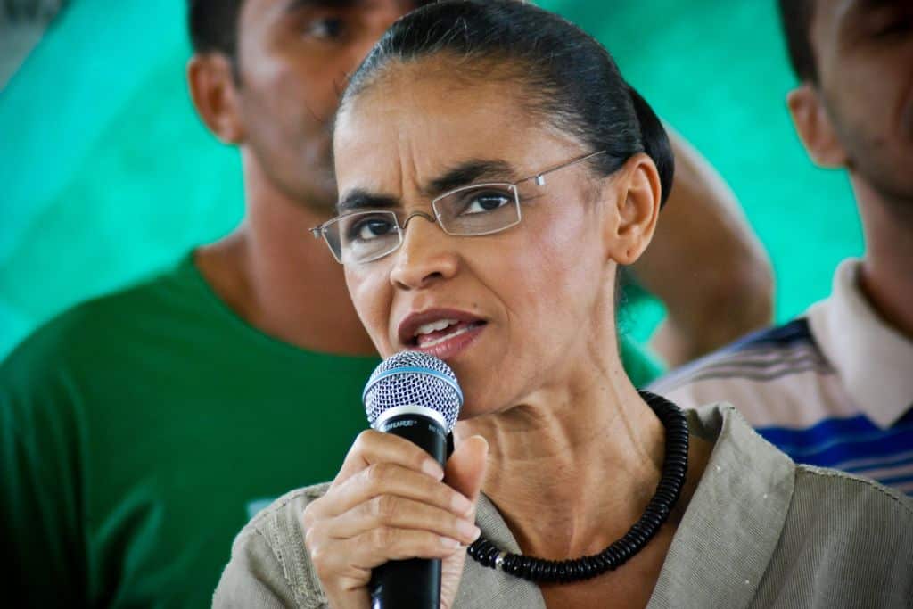 Marina Silva, Minister of the Environment and Climate Change of Brazil. Photo: Talita Oliveira/Flickr