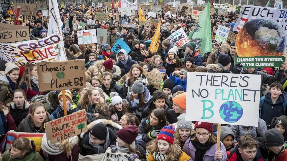 Fridays for Future protest in Berlin in 2018