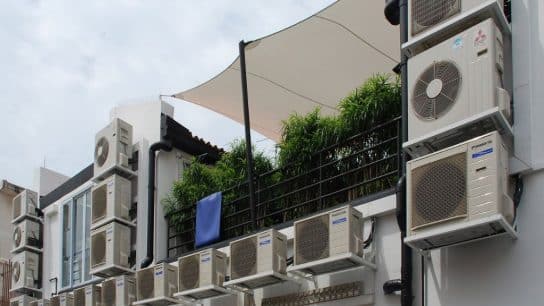 Air conditioners in Kampong Glam, Singapore
