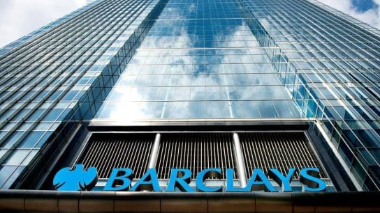 Barclays headquarters in London.