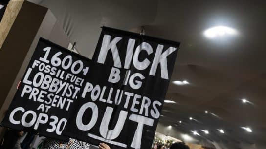 Civil society actions at COP30 on Friday, November 14.