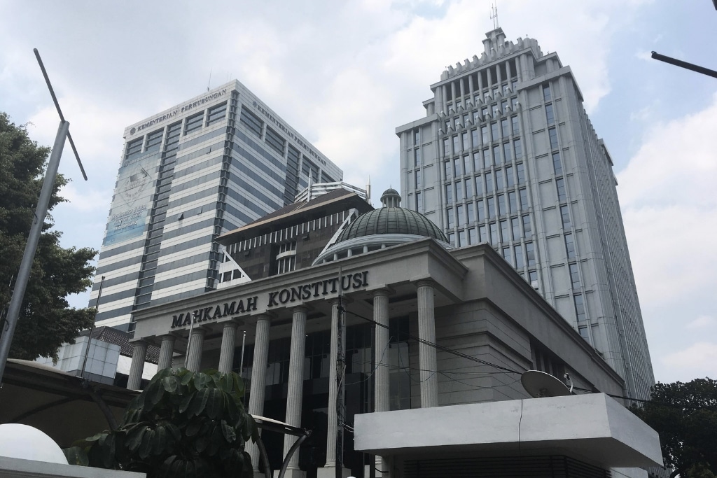Constitutional Court of Indonesia in Jakarta.