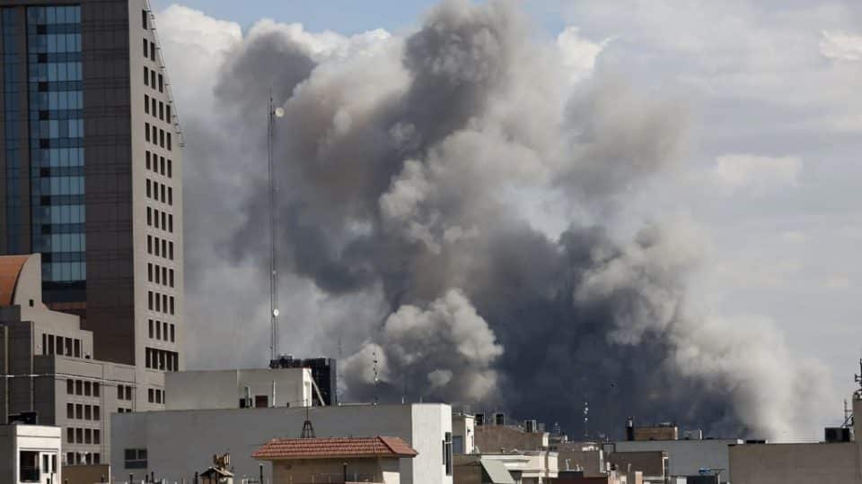 US-Israeli attacks on Tehran, Iran, on March 3, 2026.