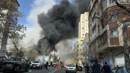 Strike on Tehran, Iraq, on March 3, 2026.