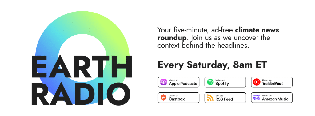 Earth Radio podcast by Earth.Org; your weekly climate news roundup.