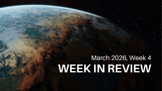 Week in review; climate news January 2026; environmental news; breaking news of the week; earth.org