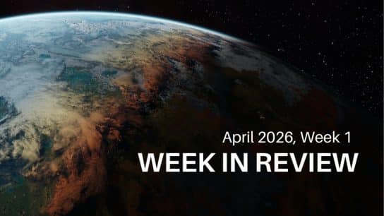 Week in review; climate news January 2026; environmental news; breaking news of the week; earth.org