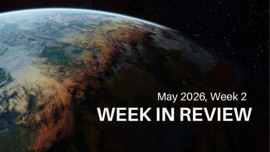 Week in review; climate news January 2026; environmental news; breaking news of the week; earth.org
