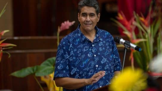 Palau President Surangel Whipps, Jr.